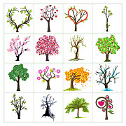 Obraz do detskej izby Stromčeky zs4852